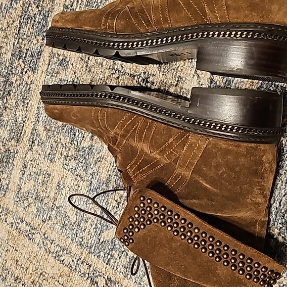 Stuart Weitzman 'Yadastud' Ankle Boot - Picture 12 of 15